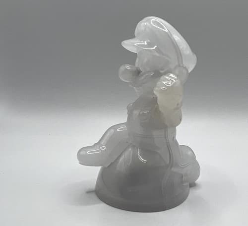 McDonald's Happy Meal Kid Super Mario Light Up Toy Clear Changing Colors 2017 - Thumbnail 5