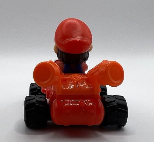 McDonald’s Happy Toy 2022 Super Mario Bros. Movie MARIO KART Red Car Loose EUC - Thumbnail 3