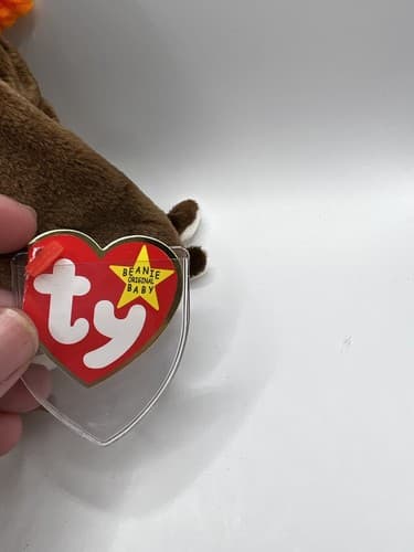 TY Beanie Baby Babies Stuffed Animal Plush Wise 1998 - Thumbnail 10