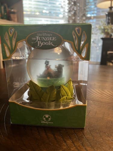 Walt Disney's The Jungle Book 40th Anniv Snow Globe Disney Store Mowgli/Baloo - Thumbnail 6