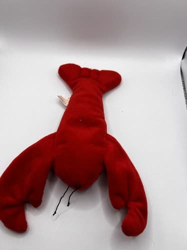 TY Beanie Baby Babies Stuffed Animal Plush Pinchers Lobster 1993 - Thumbnail 6