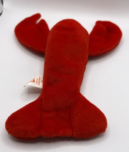 TY Beanie Baby Babies Stuffed Animal Plush Pinchers Lobster 1993 - Thumbnail 3