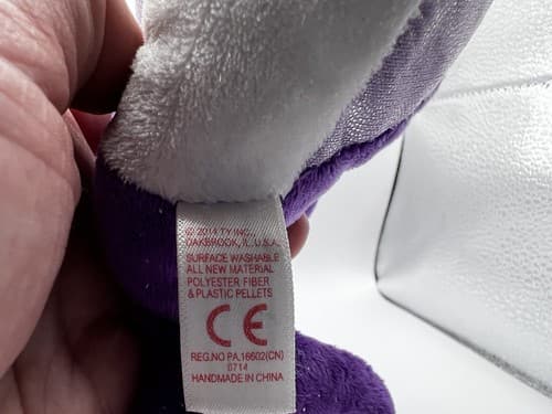 TY Beanie Baby Babies Stuffed Animal Plush Dolphin Flips 2014 - Thumbnail 7