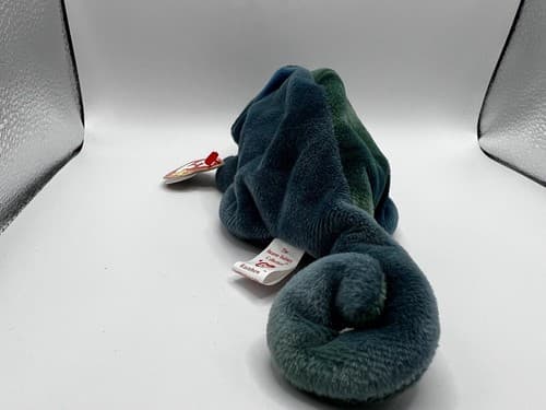 TY Beanie Baby Babies Stuffed Animal Plush Chameleon Rainbow 1997 - Thumbnail 5