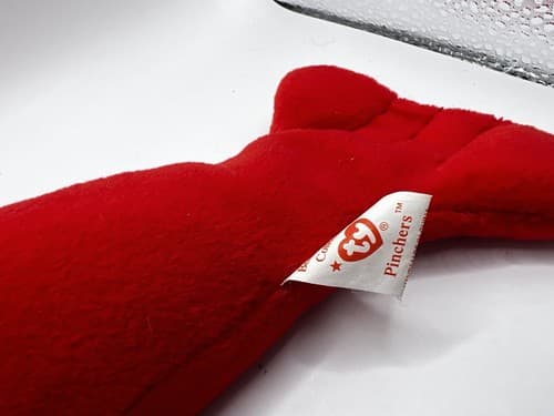 TY Beanie Baby Babies Stuffed Animal Plush Pinchers Lobster 1993 - Thumbnail 10