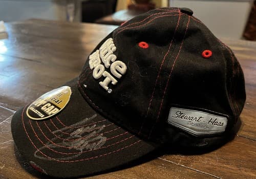 Tony Stewart Autographed Hat 2011 Official Pit Cap #14 Racing Nascar - Thumbnail 2