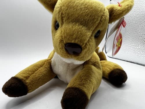 TY Beanie Baby Babies Stuffed Animal Plush Whisper 1997 1998 - Thumbnail 11