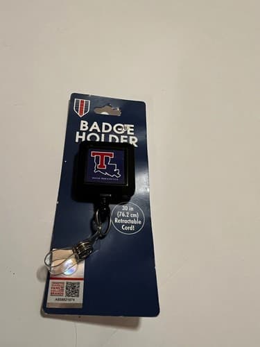 Louisiana Tech Bulldogs ID Holder Badge Holder Collectibles Fan Gift NEW - Thumbnail 2