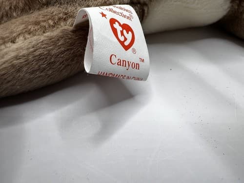 TY Beanie Baby Babies Stuffed Animal Plush Canyon 1998 - Thumbnail 6