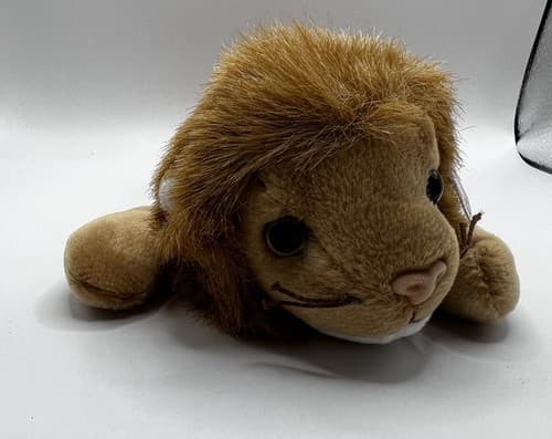 TY Beanie Baby Babies Stuffed Animal Plush Roary 1996 - Thumbnail 2
