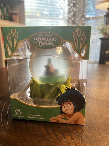 Walt Disney's The Jungle Book 40th Anniv Snow Globe Disney Store Mowgli/Baloo - Thumbnail 5