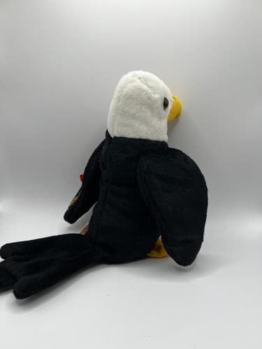 TY Beanie Baby Babies Stuffed Animal Plush Eagle Baldy 1996 - Thumbnail 3