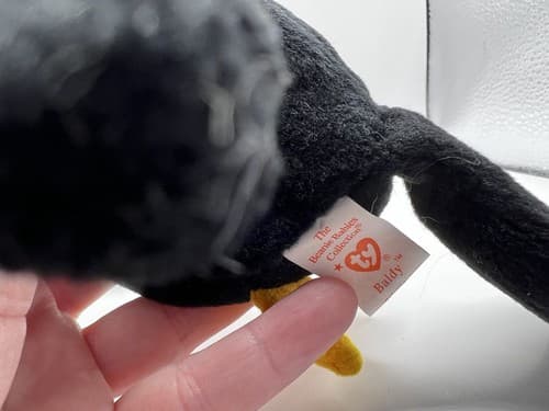 TY Beanie Baby Babies Stuffed Animal Plush Eagle Baldy 1996 - Thumbnail 7