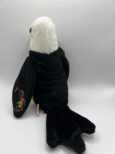 TY Beanie Baby Babies Stuffed Animal Plush Eagle Baldy 1996 - Thumbnail 2