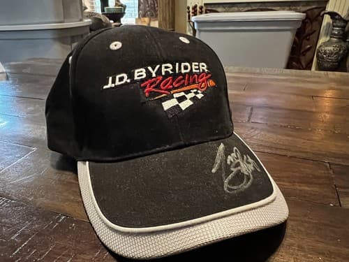 Tony Stewart Autographed Hat J.D. Byrider Racing Nascar - Thumbnail 5