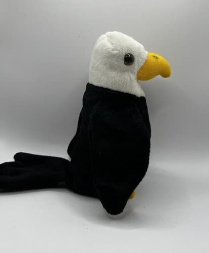 TY Beanie Baby Babies Stuffed Animal Plush Eagle Baldy 1996 - Thumbnail 4