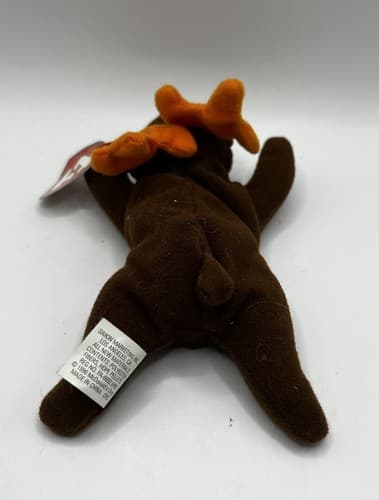 TY Beanie Baby Babies Stuffed Animal Plush Chocolate 1993 - Thumbnail 3