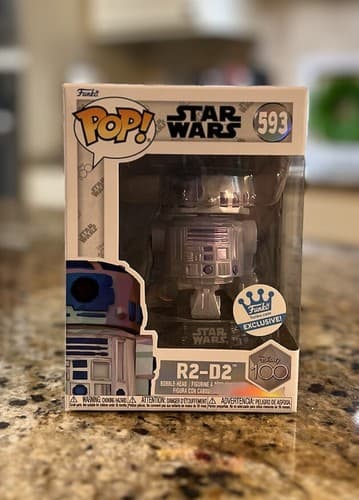 NEW IN HAND! Funko Pop! r2-d2 facet #593 Funko Exclusive NIB Fast Shipping R2D2 - Thumbnail 10