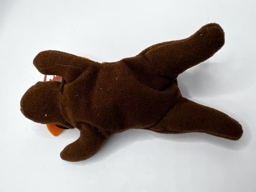 TY Beanie Baby Babies Stuffed Animal Plush Chocolate 1993 - Thumbnail 9