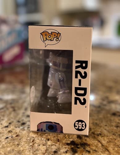 NEW IN HAND! Funko Pop! r2-d2 facet #593 Funko Exclusive NIB Fast Shipping R2D2 - Thumbnail 3