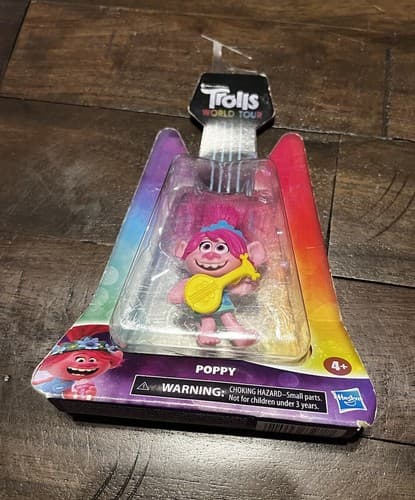 Trolls World Tour Figure - Poppy 2019 NEW NIP Doll - Thumbnail 3