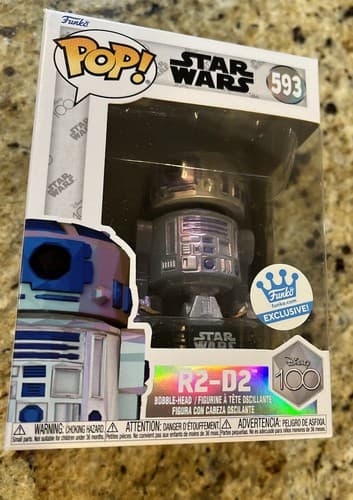 NEW IN HAND! Funko Pop! r2-d2 facet #593 Funko Exclusive NIB Fast Shipping R2D2 - Thumbnail 6