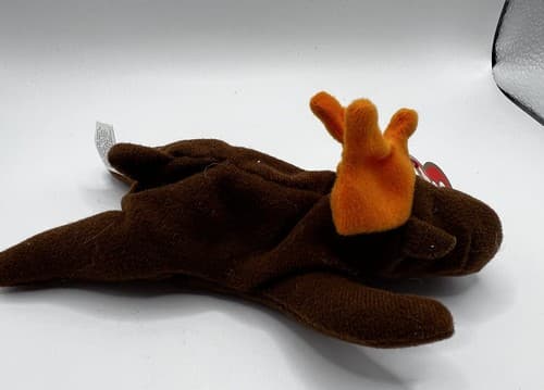 TY Beanie Baby Babies Stuffed Animal Plush Chocolate 1993 - Thumbnail 5