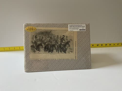 Military Antique Wood Engraving Civil War 1863 Morgan’s Raiders Harper History - Thumbnail 7