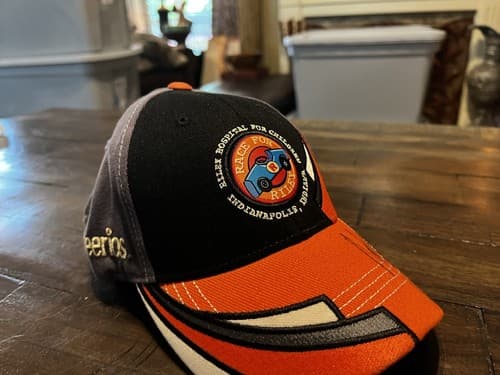 Tony Stewart Autographed Hat Cap Race For Riley Orange Racing Nascar - Thumbnail 7