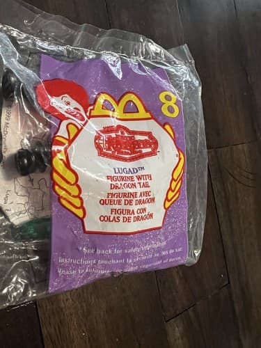 Disney 1999 Mystic Knights #8 Lugad McDonald’s Happy Meal Toy New Sealed Bag - Thumbnail 2