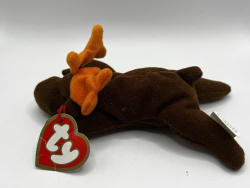 TY Beanie Baby Babies Stuffed Animal Plush Chocolate 1993 - Thumbnail 2