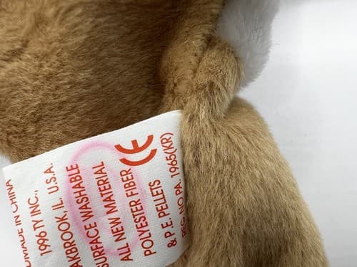 TY Beanie Baby Babies Stuffed Animal Plush Wrinkles 1996 - Thumbnail 6