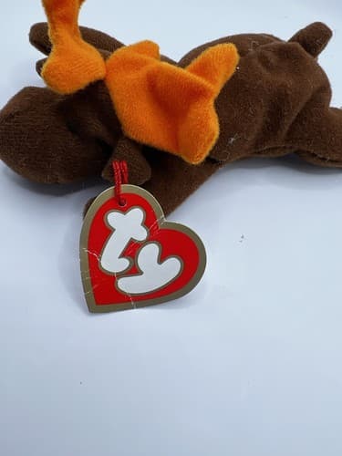 TY Beanie Baby Babies Stuffed Animal Plush Chocolate 1993 - Thumbnail 8