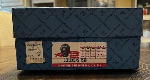 Vintage Madame Alexander GOLDILOCKS 1520 14" Doll w Box & Tag - Thumbnail 10