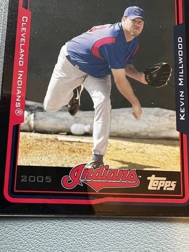 2005 Topps Baseball Card #453 Kevin Millwood Cleveland Indians *453 Protector - Thumbnail 5