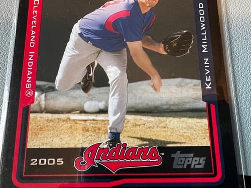 2005 Topps Baseball Card #453 Kevin Millwood Cleveland Indians *453 Protector - Thumbnail 13