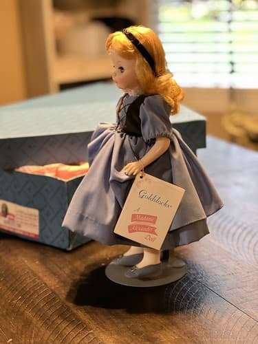 Vintage Madame Alexander GOLDILOCKS 1520 14" Doll w Box & Tag - Thumbnail 2