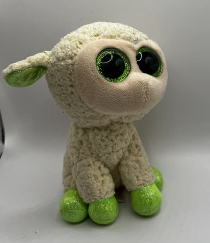 TY Beanie Baby Babies Stuffed Animal Plush Boo Lamb 2015 - Thumbnail 10