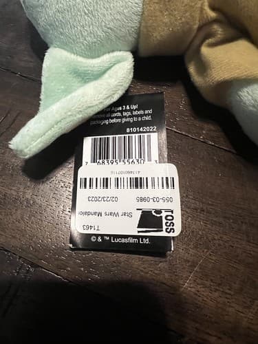 Small Plush Grogu The Mandalorian Stuffed Figure New - Thumbnail 4