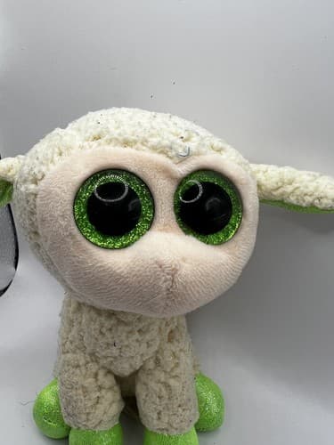 TY Beanie Baby Babies Stuffed Animal Plush Boo Lamb 2015 - Thumbnail 9