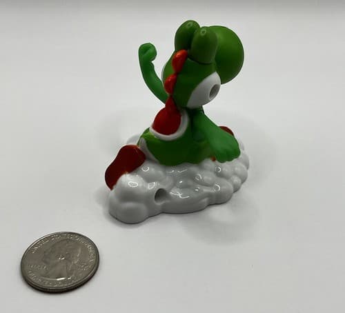 Nintendo Super Mario 2018 McDonalds Happy Toy Running Yoshi McDonald’s Loose - Thumbnail 4