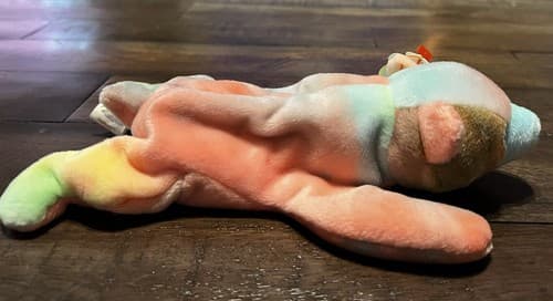 1999 SAMMY Vintage Ty Beanie Baby - SAMMY the Tie Dyed Bear 8.5” NMWT Tie-Dye - Thumbnail 6