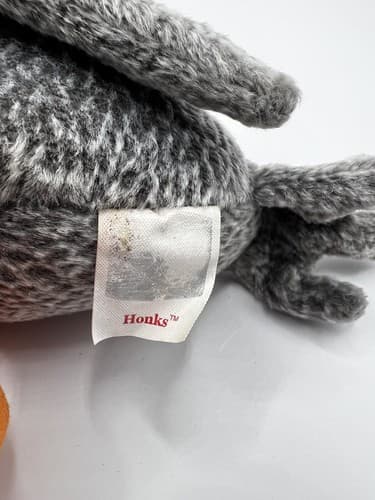 TY Beanie Baby Babies Stuffed Animal Plush Duck Goose Honks 1999 - Thumbnail 9