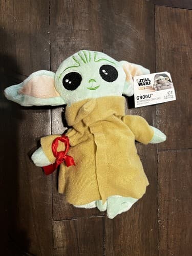Small Plush Grogu The Mandalorian Stuffed Figure New - Thumbnail 2