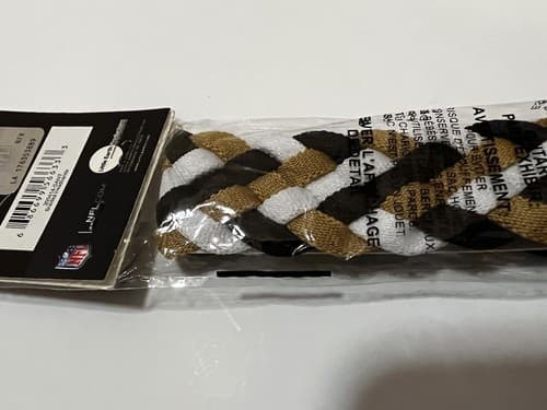 New Orleans Saints NFL Football Braided Headband Accessories Women’s Wear New - Thumbnail 4