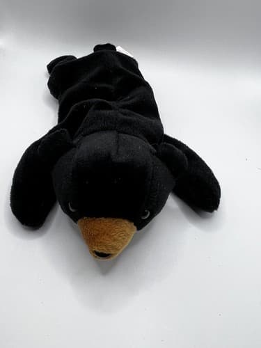 TY Beanie Baby Babies Stuffed Animal Plush Black Bear Blackie 1993 - Thumbnail 6
