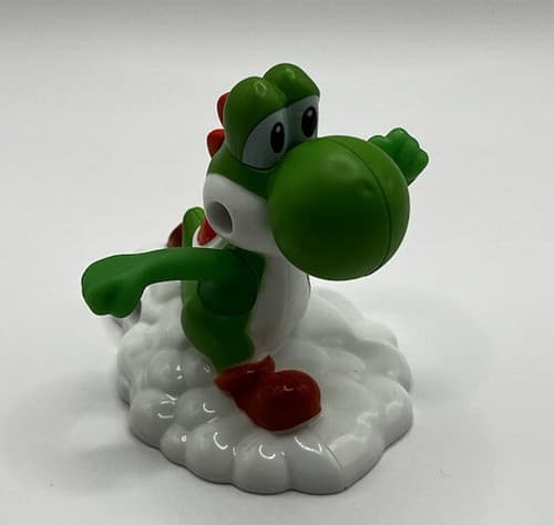 Nintendo Super Mario 2018 McDonalds Happy Toy Running Yoshi McDonald’s Loose - Thumbnail 5
