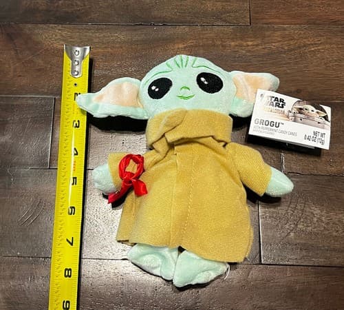 Small Plush Grogu The Mandalorian Stuffed Figure New - Thumbnail 5