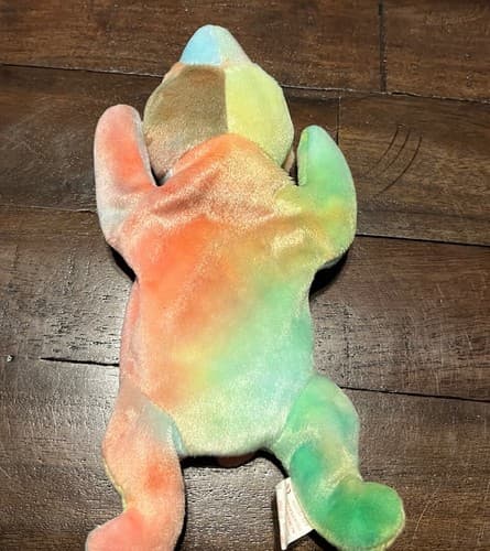 1999 SAMMY Vintage Ty Beanie Baby - SAMMY the Tie Dyed Bear 8.5” NMWT Tie-Dye - Thumbnail 7