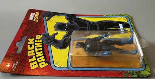 Kenner Marvel Legends Retro Black Panther 3.75in Action Figure NIP NEW - Thumbnail 6
